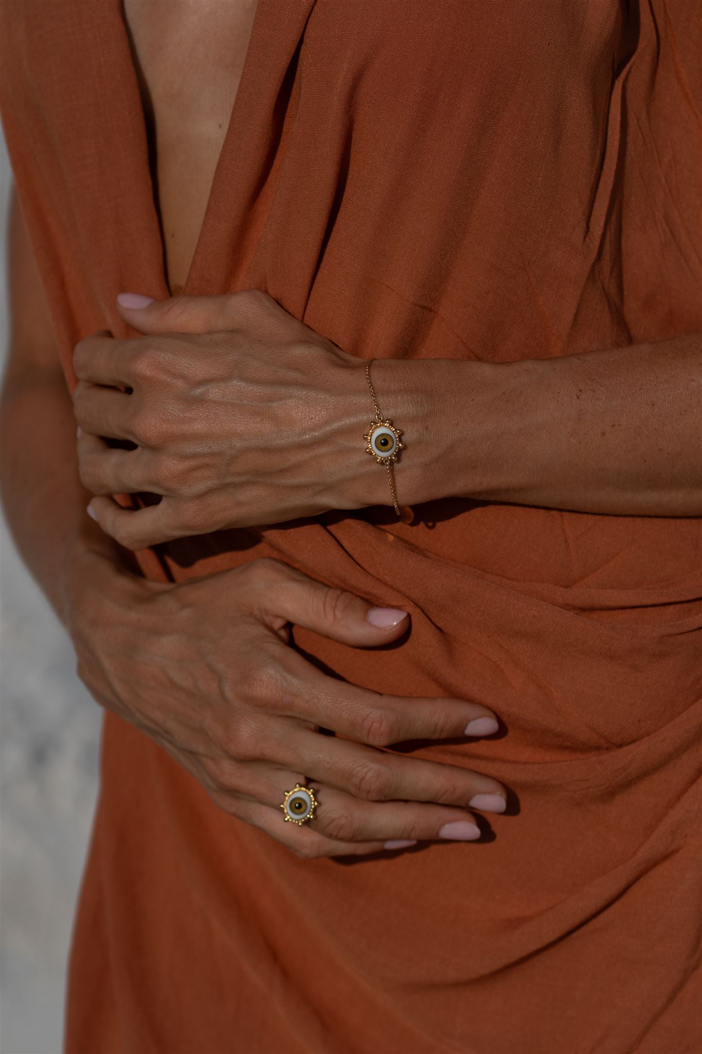 Awaken Eye Chain Bracelet