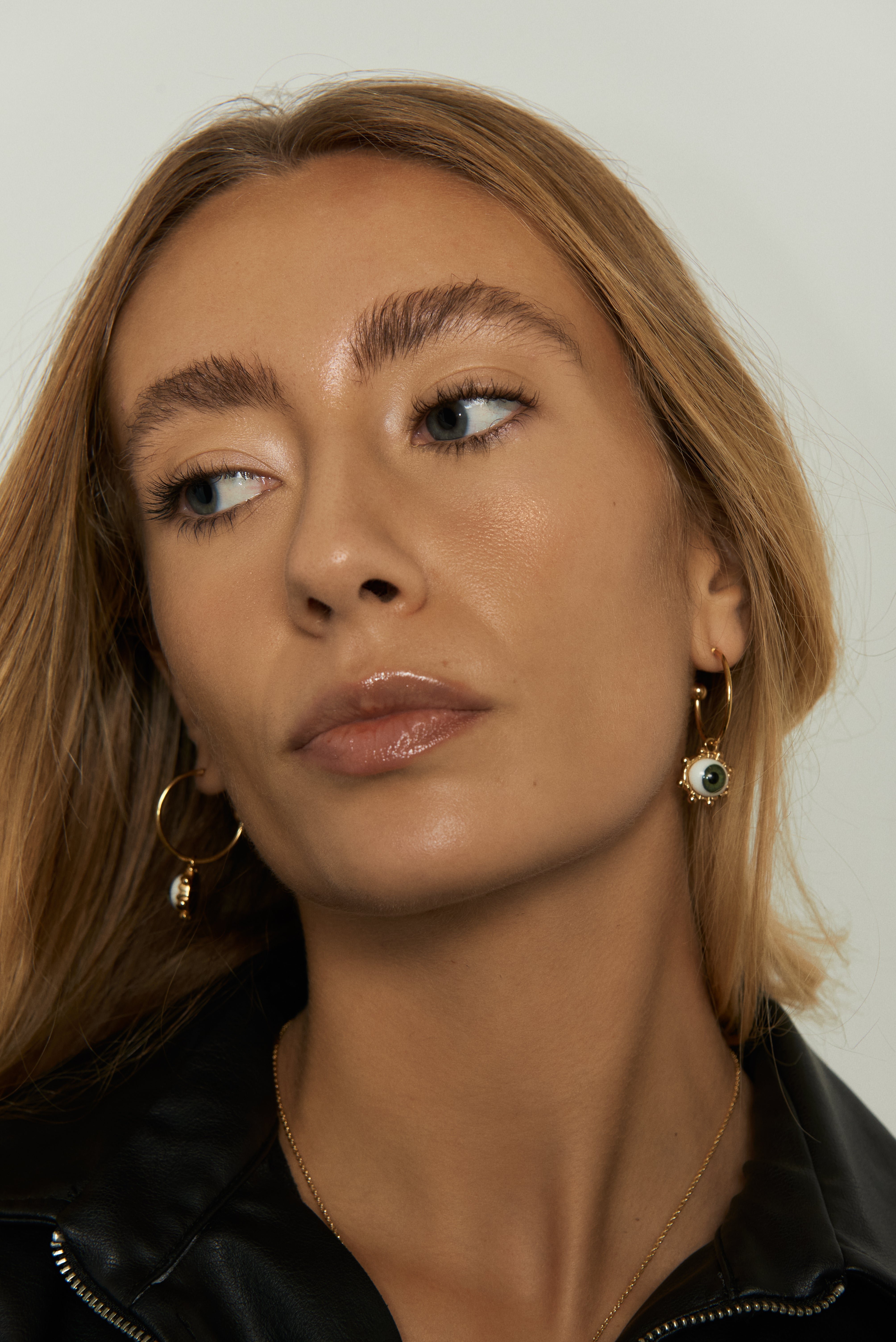 Pendientes de aro Awaken Eye