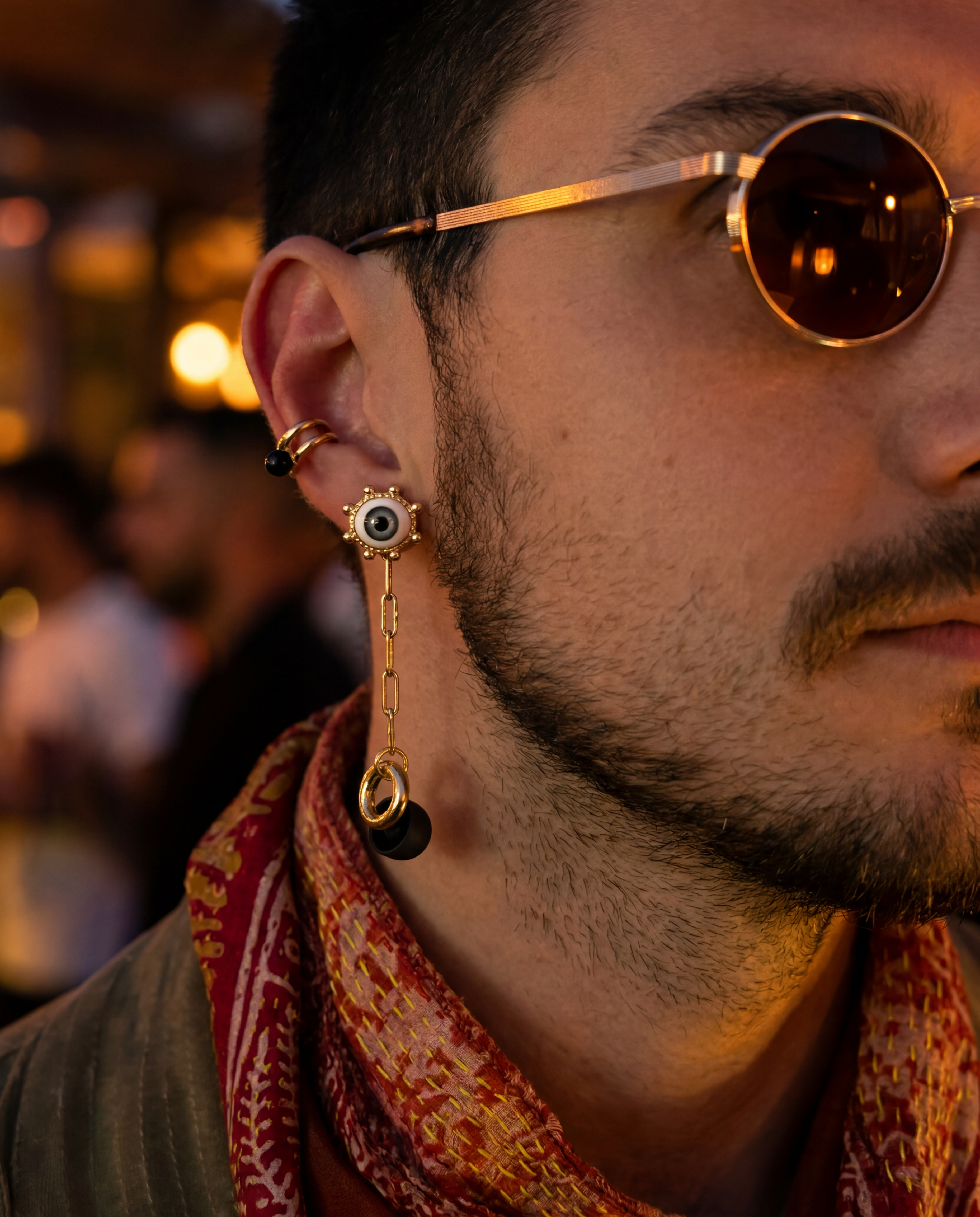Awaken Eye Earplugs Earrings - In collaboration with OOFT