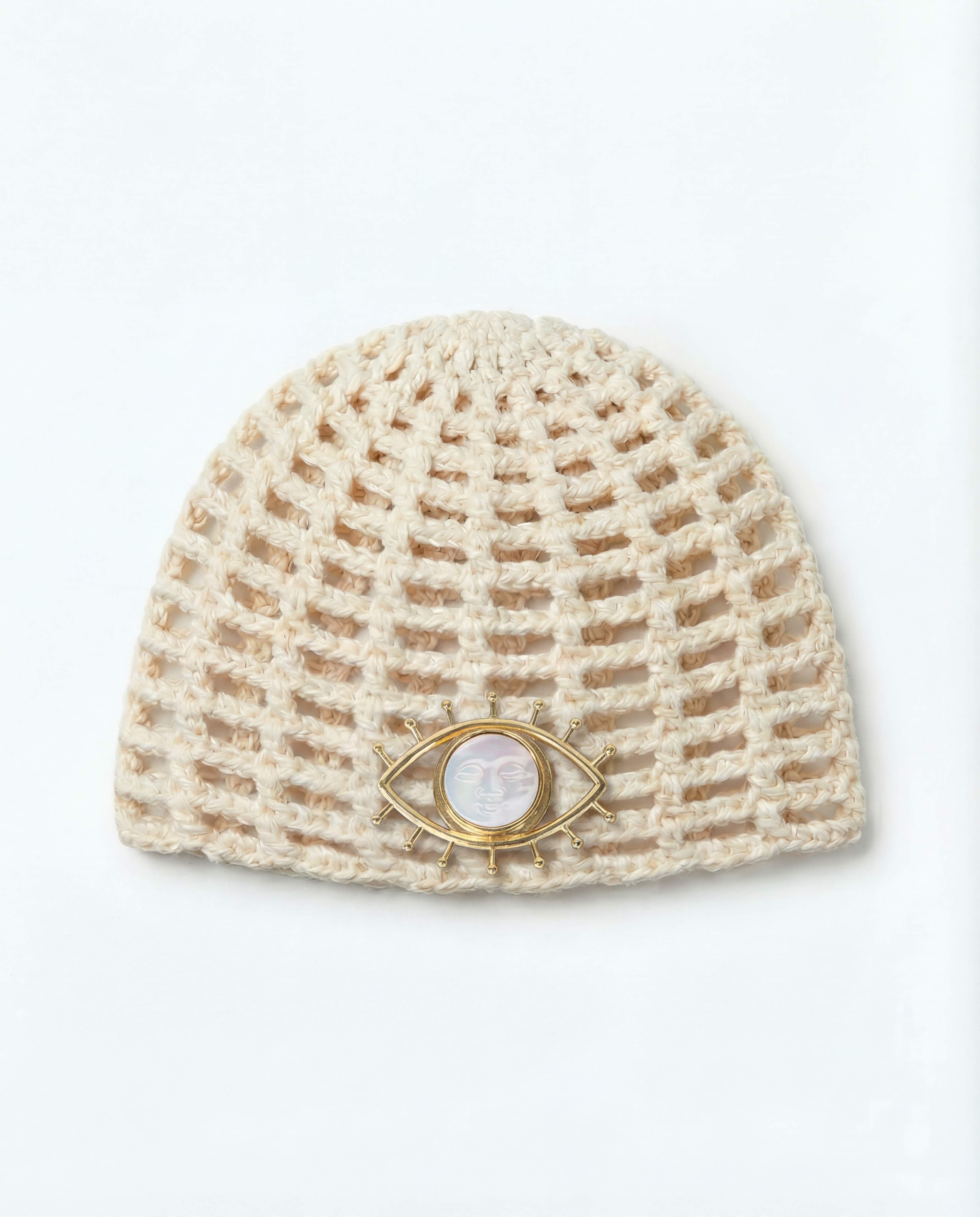 Crochet White Hat